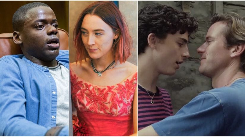 Get Out, Lady Bird and Call Me By Your Name reflect the diversity in Best Picture nominations at this year's Oscars.