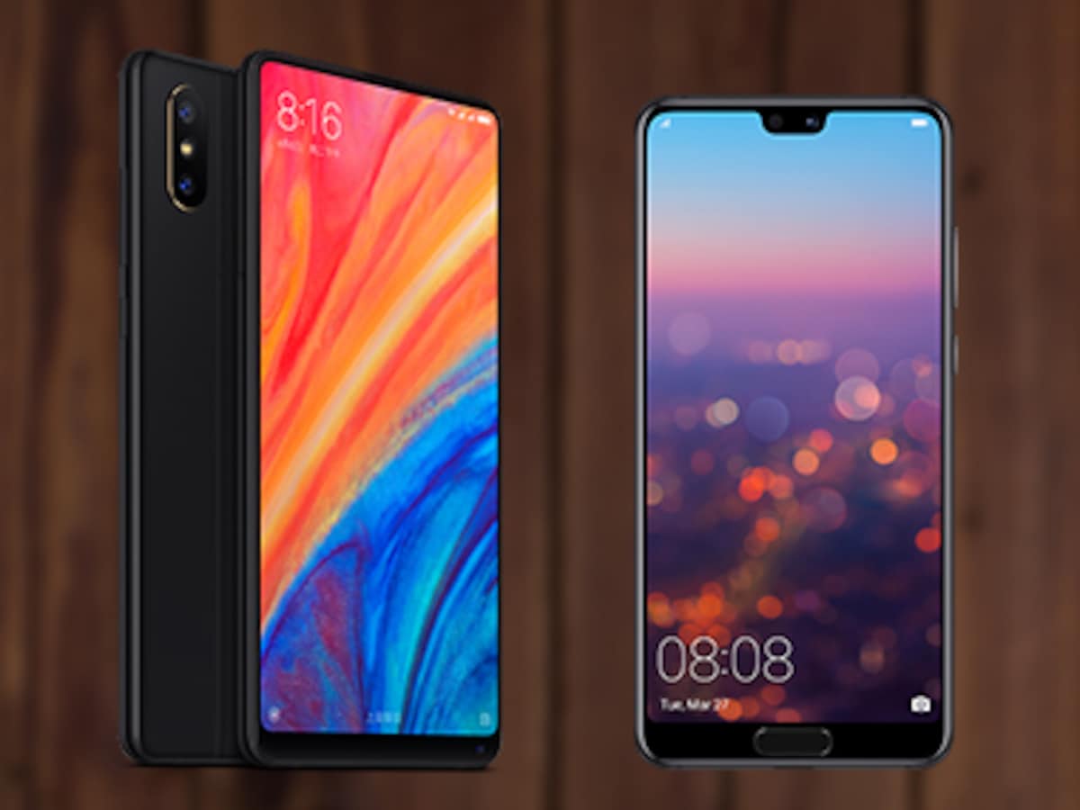 komfortabel kilometer lækage Huawei P20 Pro vs Apple iPhone X vs Xiaomi Mi Mix 2S vs Samsung S9 Plus:  2018 flagships fight it out for the crown-Tech News , Firstpost