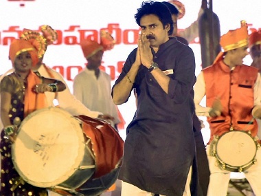 Pawan Kalyan slams TDP at Jana Sena's Foundation Day rally, says it changed Andhra to 'Corruption Pradesh' Pawan Kalyan slams TDP at Jana Sena's Foundation Day rally, says it changed Andhra to 'Corruption Pradesh'