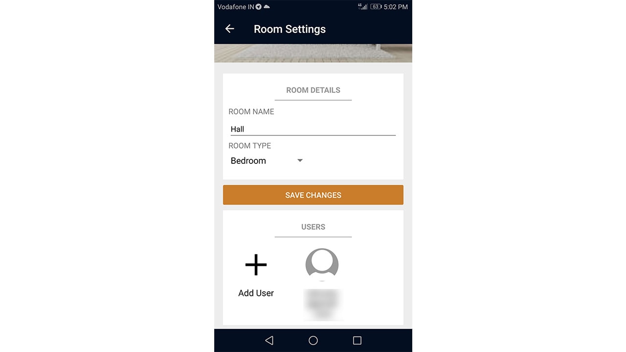 Add a room, switch name, and a user. Image: Tech2
