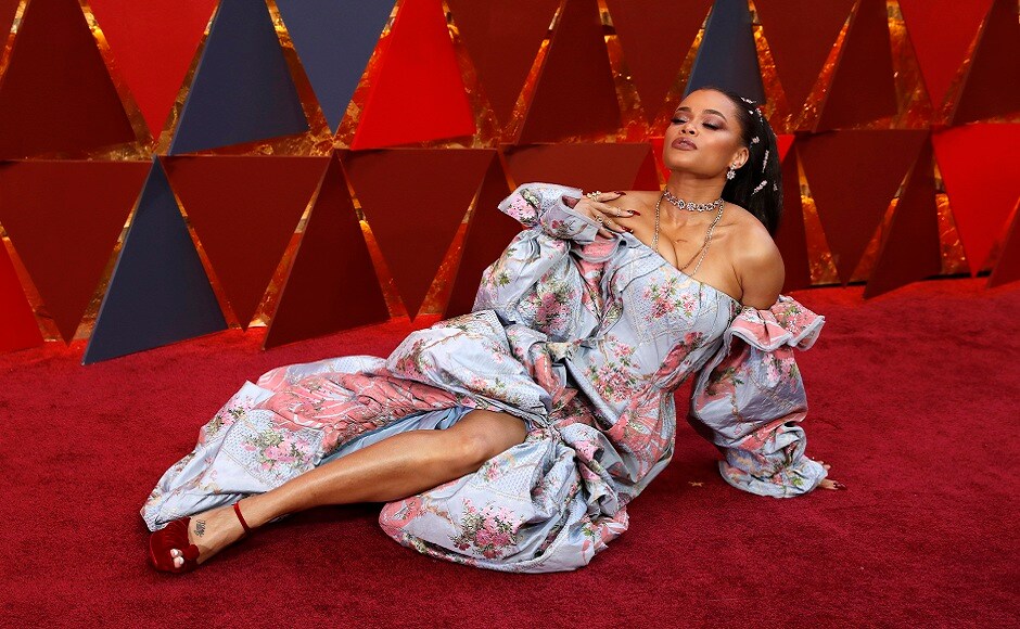 90th Academy Awards - Oscars Arrivals Hollywood, California, U.S., 04/03/2018 - Andra Day. REUTERS/Carlo Allegri - HP1EE3503PGYM