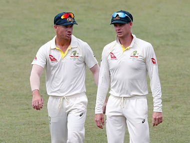 Australia's David Warner and Steve Smith. Reuters