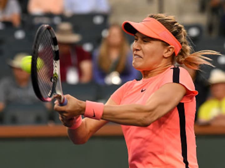 Miami Open: Eugenie Bouchard beats Allie Kiick in first round qualifying; Sara Errani dumped out by Tereza Martincova