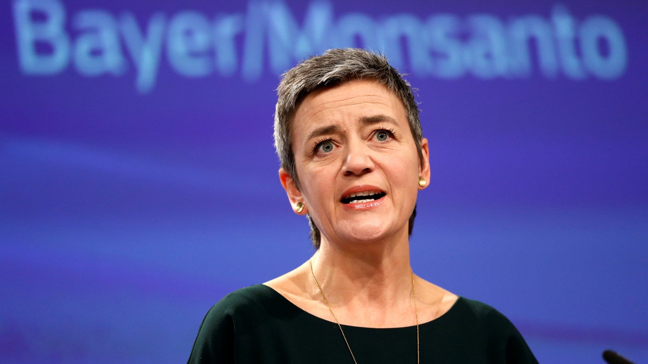 EU antitrust chief Margrethe Vestager in favour of regulating data access over breaking up big tech firms