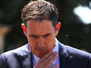 Australia ball-tampering scandal: CA chief James Sutherland arrives in Cape Town as axe looms over Steve Smith