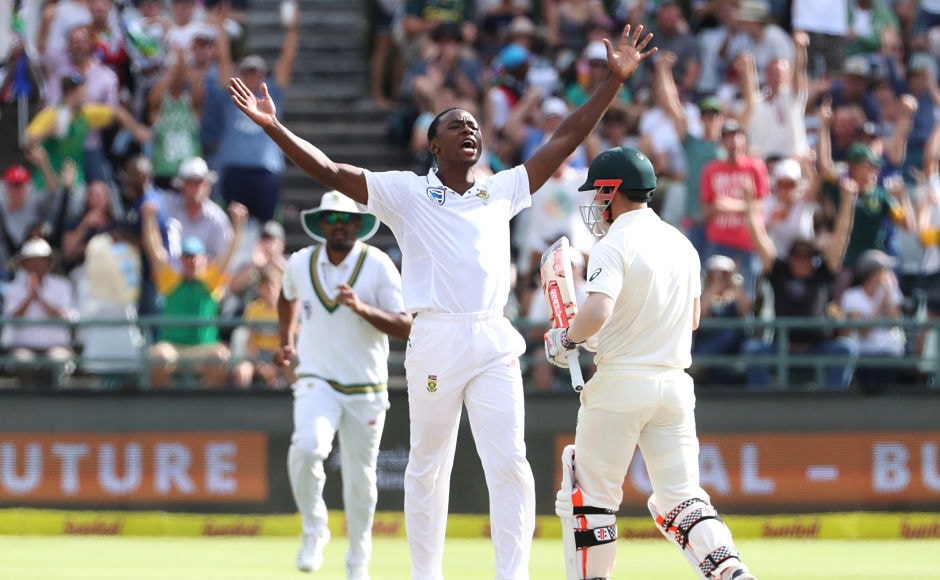 Warner and Bancroft got Australia off to a good start but Kagiso Rabada got Warner caught at third slip after Bancroft was run out. Reuters Warner and Bancroft got Australia off to a good start but Kagiso Rabada got Warner caught at third slip after Bancroft was run out. Reuters