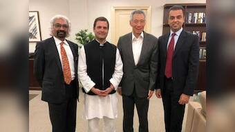 Rahul Gandhi calls on Singapore PM Lee Hsien Loong, deputy PM; to visit Malaysia on Saturday