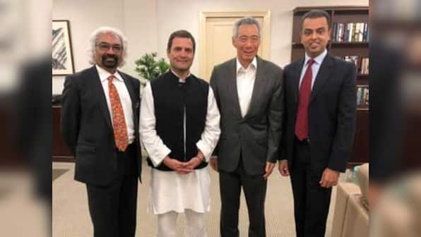 Rahul Gandhi calls on Singapore PM Lee Hsien Loong, deputy PM; to visit Malaysia on Saturday