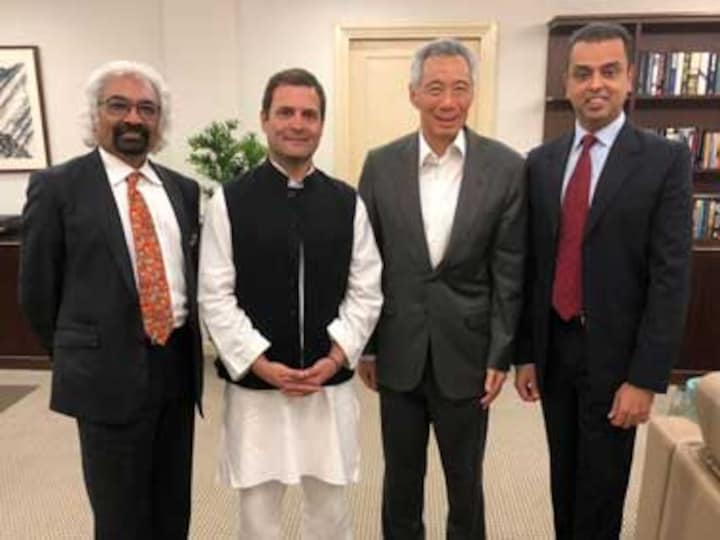 Rahul Gandhi calls on Singapore PM Lee Hsien Loong, deputy PM; to visit Malaysia on Saturday