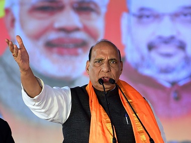 Rajnath Singh says BJP's North East victory changed perception that only Congress can survive in region Rajnath Singh says BJP's North East victory changed perception that only Congress can survive in region