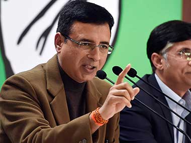Congress leader Randeep Surjewala calls SSC paper leak 'another Vyapam scam', demands CBI probe Congress leader Randeep Surjewala calls SSC paper leak 'another Vyapam scam', demands CBI probe
