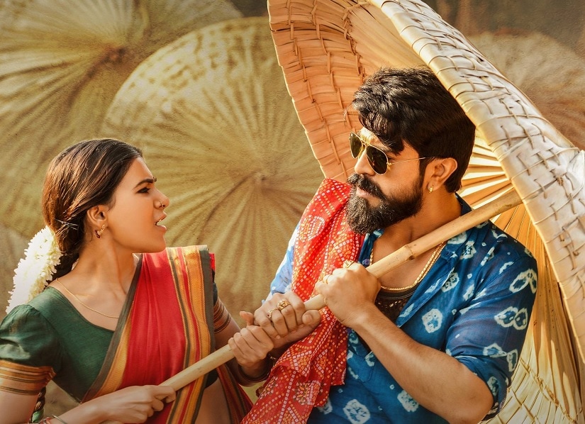 Samantha Akkineni and Ram Charan in Rangasthalam