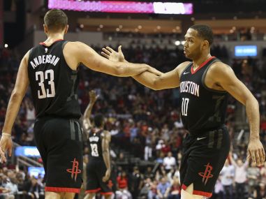 NBA: Rockets set franchise record with 59th regular season win; Ben Simmons helps 76ers beat Timberwolves NBA: Rockets set franchise record with 59th regular season win; Ben Simmons helps 76ers beat Timberwolves