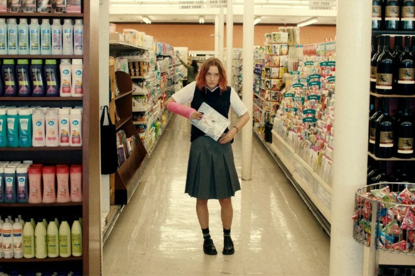 Saoirse Ronan in a still from Lady Bird