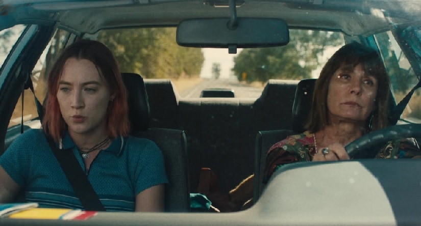 Both Saoirse Ronan and Laurie Metcalf deliver magnificent performances in Lady Bird