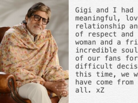 Amitabh Bachchan thanks his well-wishers; Gigi Hadid, Zayn Malik announce breakup: Social Media Stalkers' Guide Amitabh Bachchan thanks his well-wishers; Gigi Hadid, Zayn Malik announce breakup: Social Media Stalkers' Guide