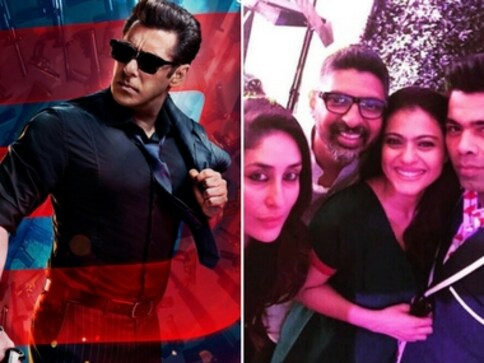 New Race 3 poster featuring Salman Khan; Kajol and Karan Johar pose together: Social Media Stalkers' Guide New Race 3 poster featuring Salman Khan; Kajol and Karan Johar pose together: Social Media Stalkers' Guide