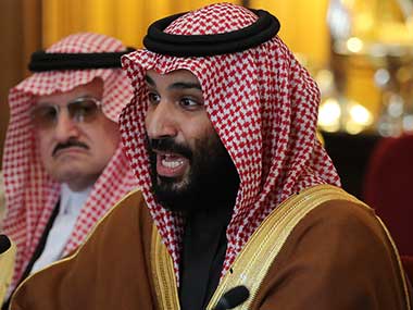 File image of Saudi Arabia's Crown Prince Mohammad bin Salman. AP