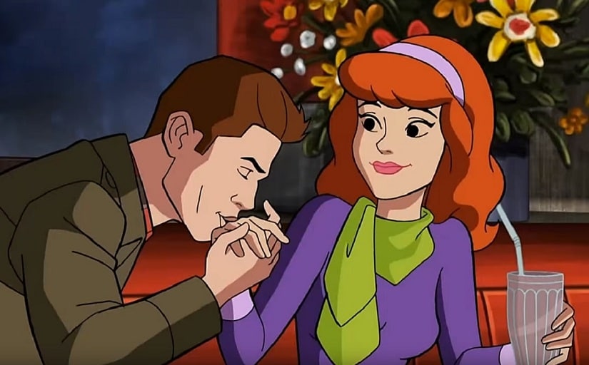 A still from Scooby-Natural, the cross-over episode of Supernatural and Scooby Doo. YouTube