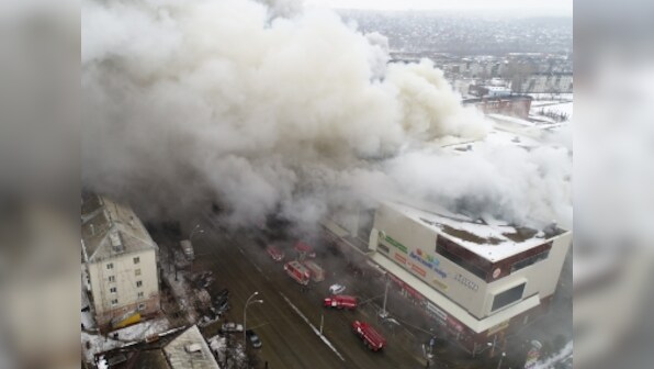 Fire engulfs shopping mall in western Siberia: 37 dead, scores missing as 300 rescue personnel bring blaze under control