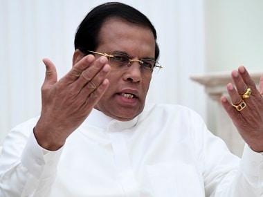 File image of Sri Lankan president Maithripala Sirisena. Reuters