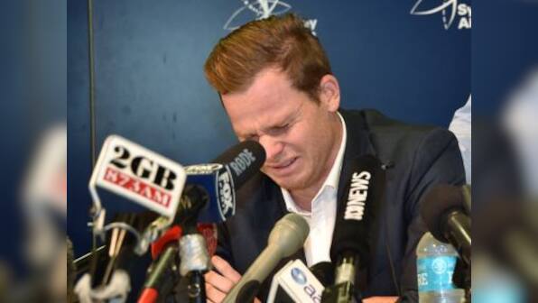 Australia ball-tampering scandal: Full text of Steve Smith's tearful statement after landing in Sydney