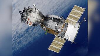 A Russian Soyuz capsule will carry three astronauts to the International Space Station on 21 March