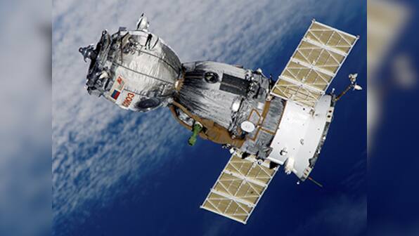 A Russian Soyuz capsule will carry three astronauts to the International Space Station on 21 March