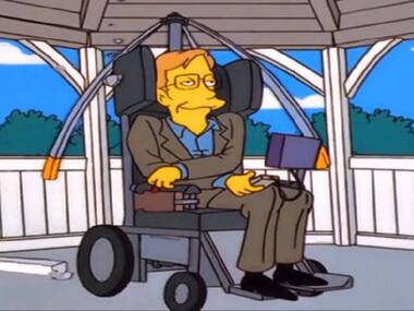 Stephen Hawking in The Big Bang Theory, Simpsons, Star Trek: A brief history of his pop culture appearances