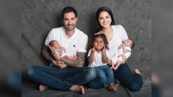 Sunny Leone and husband Daniel Weber become parents to twin boys via surrogacy
