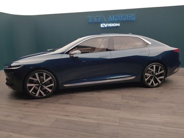 Tata Motors unveils futuristic all-electric EVision Concept midsize sedan at 2018 Geneva International Motor Show Tata Motors unveils futuristic all-electric EVision Concept midsize sedan at 2018 Geneva International Motor Show