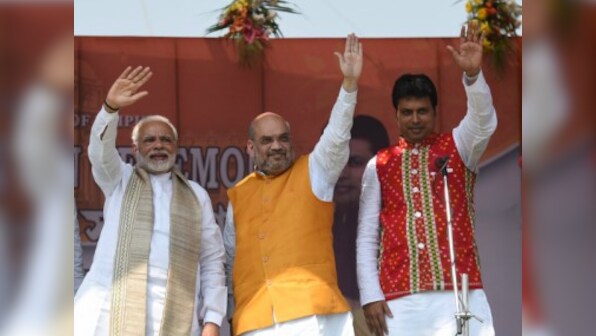 Biplab Kumar Deb sworn-in as new Chief Minister of Tripura: Narendra Modi says govt also for those who did not vote for BJP