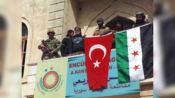Turkish-led forces capture Kurdish town of Afrin, seizure likely to have repercussions on Syrian civil war