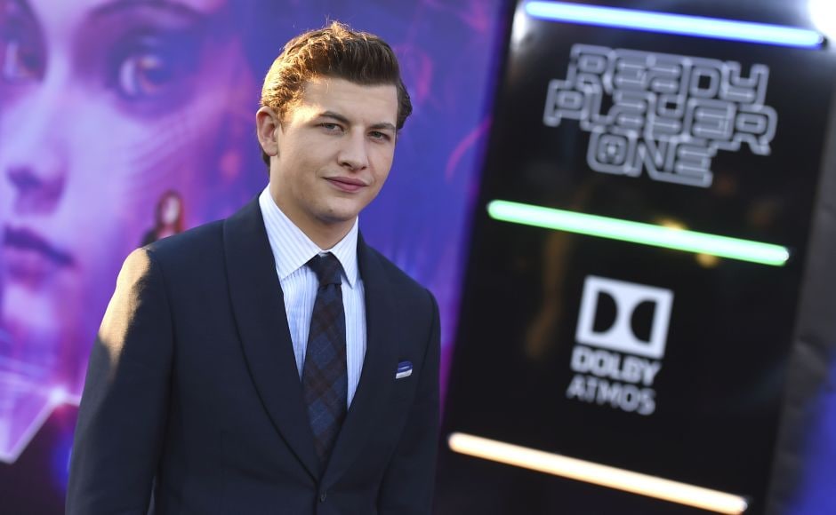Tye Sheridan, who plays the teenage hero Wade, in Ready Player One premiere in Los Angeles. Jordan Strauss/Invision/AP Tye Sheridan, who plays the teenage hero Wade, in Ready Player One premiere in Los Angeles. Jordan Strauss/Invision/AP
