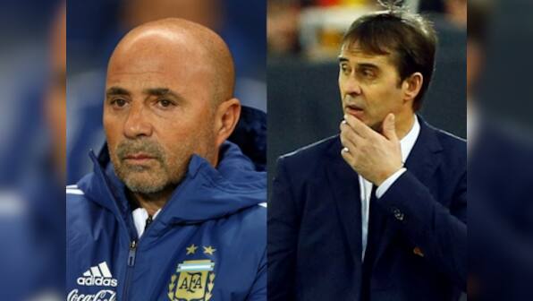 International friendlies: Jorge Sampaoli, Julen Lopetegui look to address striker issues when Argentina face Spain