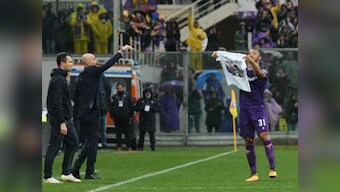 Serie A: Fiorentina pay emotional tribute to late captain Davide Astori during win over Benevento