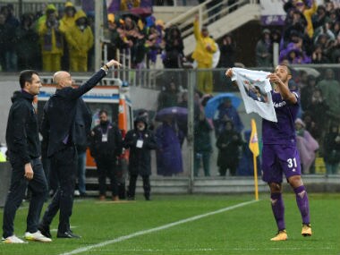 Serie A: Fiorentina pay emotional tribute to late captain Davide Astori during win over Benevento