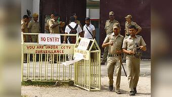 BJP accuses TMC of beating its workers engaged in 'purifying' Syama Prasad Mookerjee's statue; several people detained