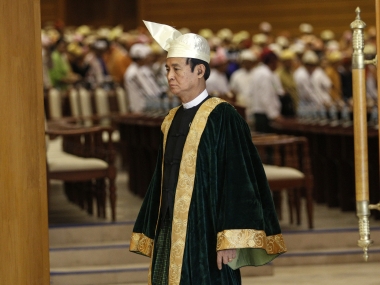 Myanmar elects Win Myint as new president; appointment of staunch ally will allow Aung San Suu Kyi to maintain power in govt Myanmar elects Win Myint as new president; appointment of staunch ally will allow Aung San Suu Kyi to maintain power in govt