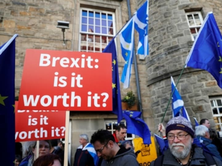 In or out? Map-makers in a quandary over shifting Brexit date, say they are waiting for 'certainty'
