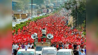 Maharashtra farmers' march updates: Aaditya Thackeray meets protesters, pledges Shiv Sena support