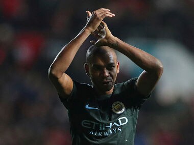 File image of Manchester City's Fernandinho. Reuters