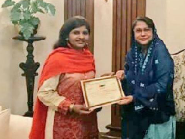 Krishna Kumari Kolhi becomes first Dalit woman senator in Pakistan, wins seat on PPP ticket Krishna Kumari Kolhi becomes first Dalit woman senator in Pakistan, wins seat on PPP ticket