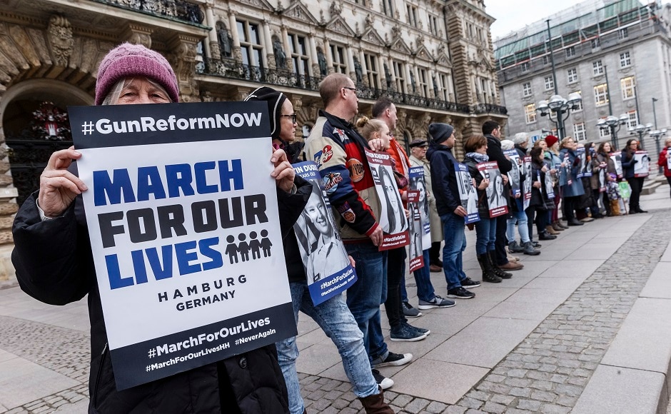March For Our Lives Thousands Of Americans Rally Across Us To Demand Tighter Gun Laws Photos 
