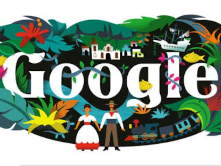 Google doodles to mark the 91st birthday of Nobel laureate Gabriel Garcia Marquez