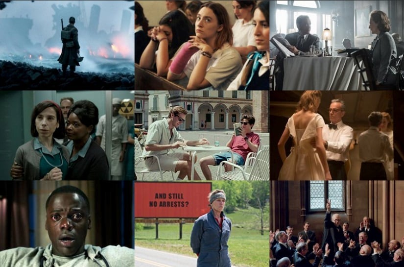 The Best Picture nominations