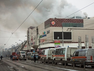 Russia shopping mall fire: Death toll rises to 64 in Siberias Kemerovo city; Vladimir Putin expresses condolences