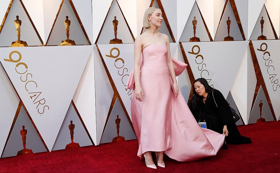 90th Academy Awards - Oscars Arrivals Hollywood, California, U.S., 04/03/2018 Saoirse Ronan REUTERS/Mario Anzuoni - HP1EE35033PTS