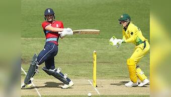 Women's T20I Tri-series: Natalie Sciver, Tamsin Beaumont's half-centuries power England to victory over Australia
