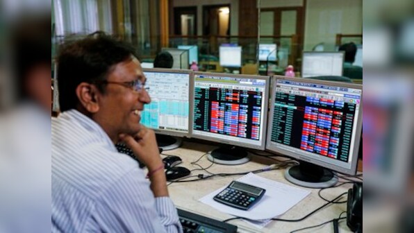 Benchmark equity indices edge up in early deals on positive global cues; state-owned banking stocks lead gains
